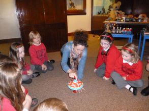 Reception-P4 visit to Armagh Museum